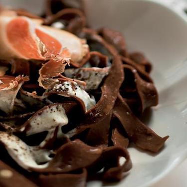 Шоколадна паста з часниковим соусом - Рецепт від Pyramida